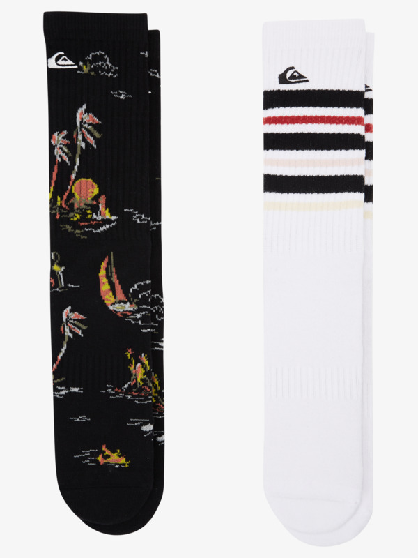 2 Pack Jacquard - Crew Socks  AQYAA03296