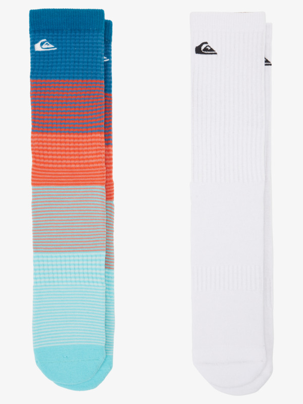 Multi Stripe - Crew Socks [2 Pack] for Men AQYAA03305
