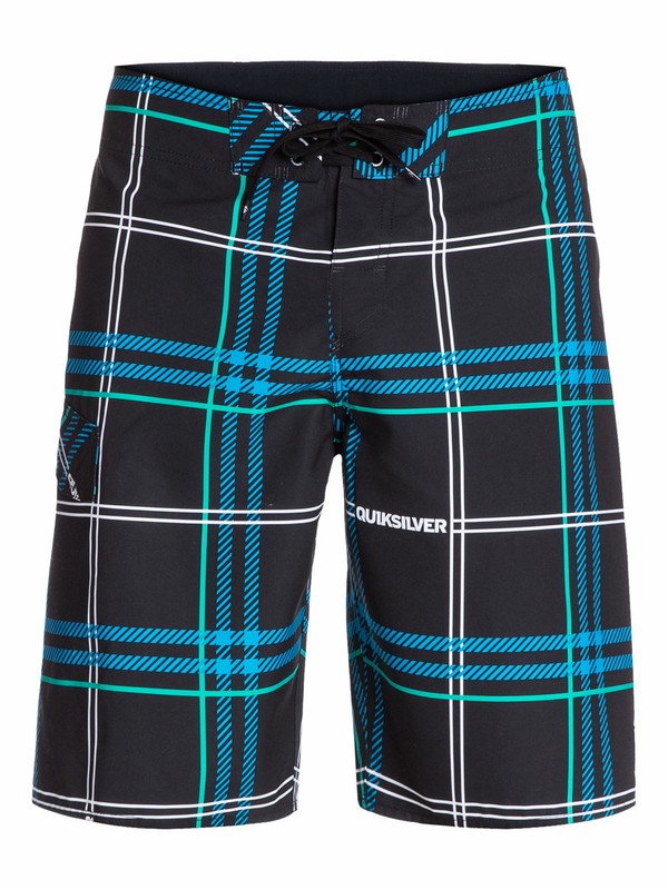 quiksilver, ELECTRIC UA21, ELECTRIC BLACK PLAID (kvj1) 0 ELECTRIC UA21 AQYBS03033 Quiksilver