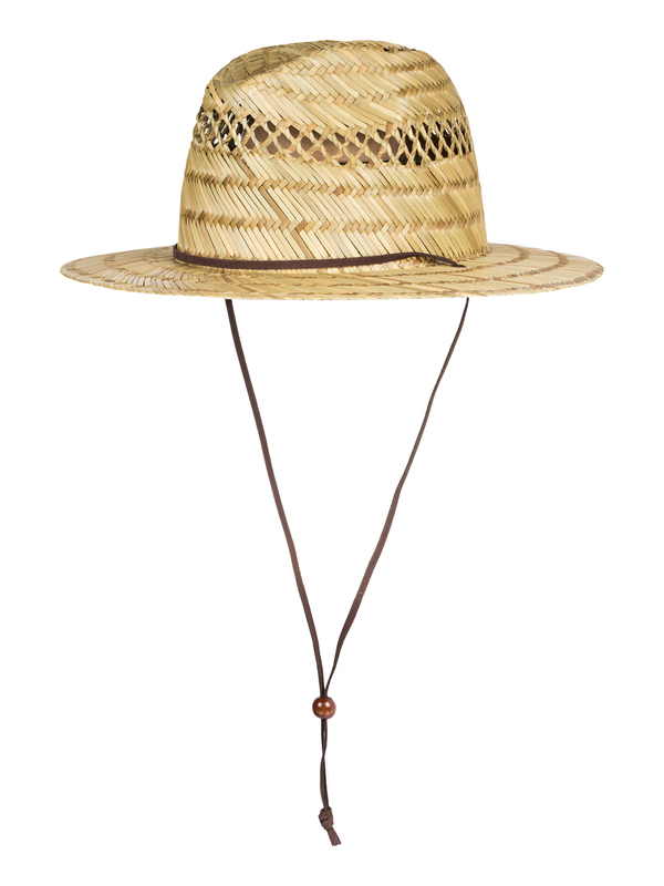Jettyside Straw Lifeguard Hat Quiksilver