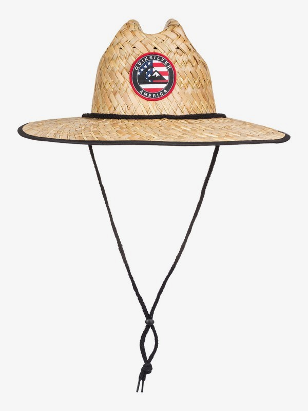 Outsider Merica Straw Lifeguard Hat | Quiksilver