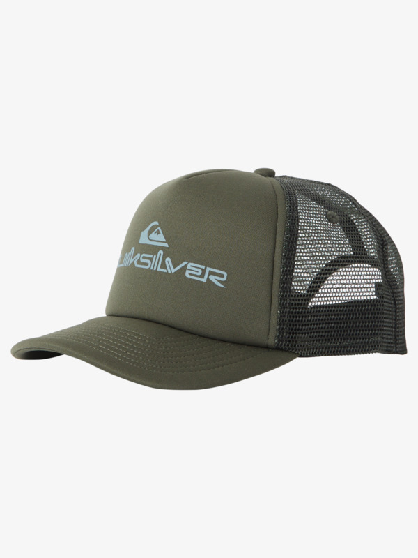 Casquette De Pêche Simms – Snapback Grise, Mousse, Mesh – Taille Unique
