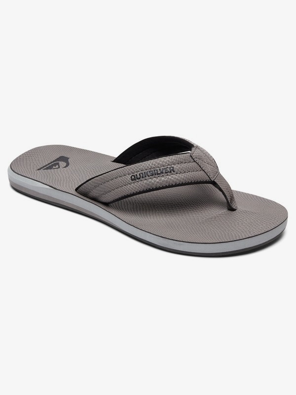 quiksilver, Carver Nubuck - Sandalias para Hombre, GREY/GREY/GREY (xsss) 0 Carver Nubuck - Sandalias para Hombre Gris AQYL100623 Quiksilver