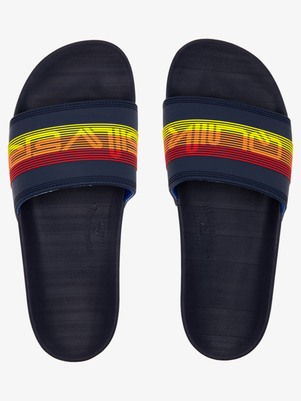 Rivi Wordmark Slide - Slider Sandals for Men  AQYL101221