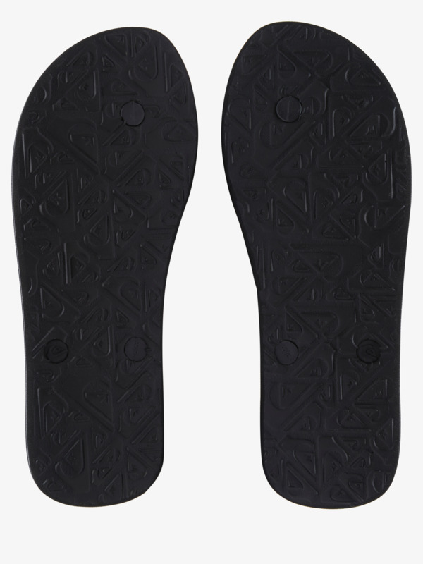 Quiksilver Mens Molokai Wordmark Flip Flops Black Size 13 M main image 0