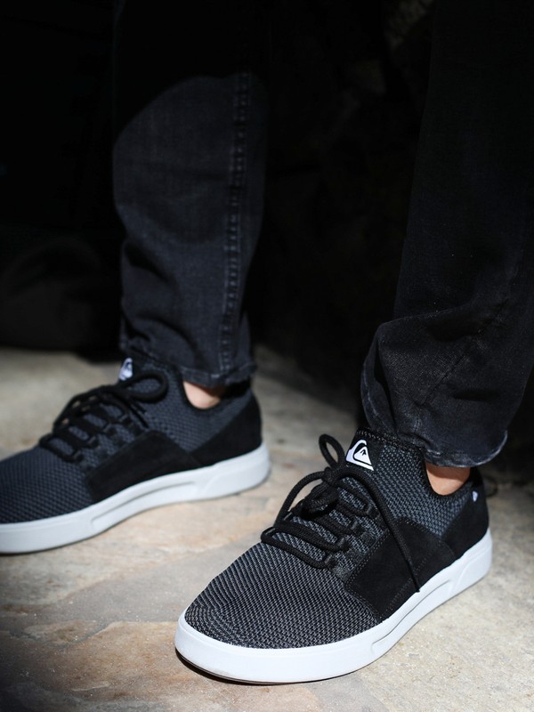 quiksilver, Winter Stretch Knit - Zapatillas para Hombre, BLACK/GREY/WHITE (xksw) 0 Winter Stretch Knit - Zapatillas para Hombre Gris AQYS700057 Quiksilver