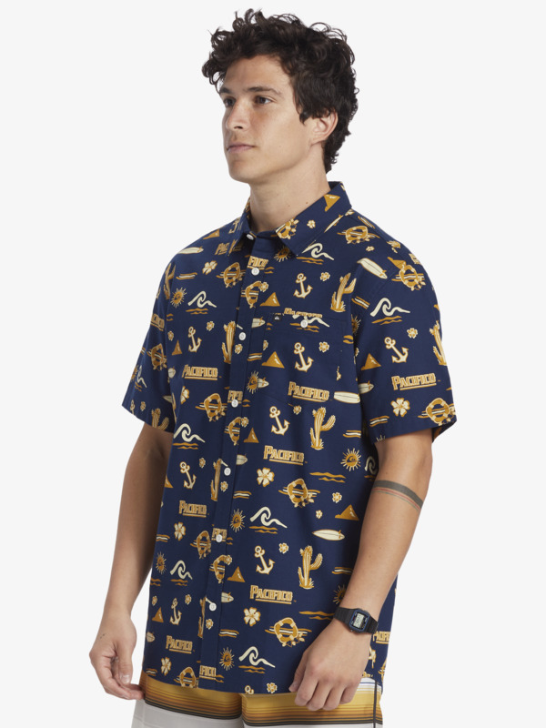 Pacifico - Short Sleeve Shirt for Men  AQYWT03282