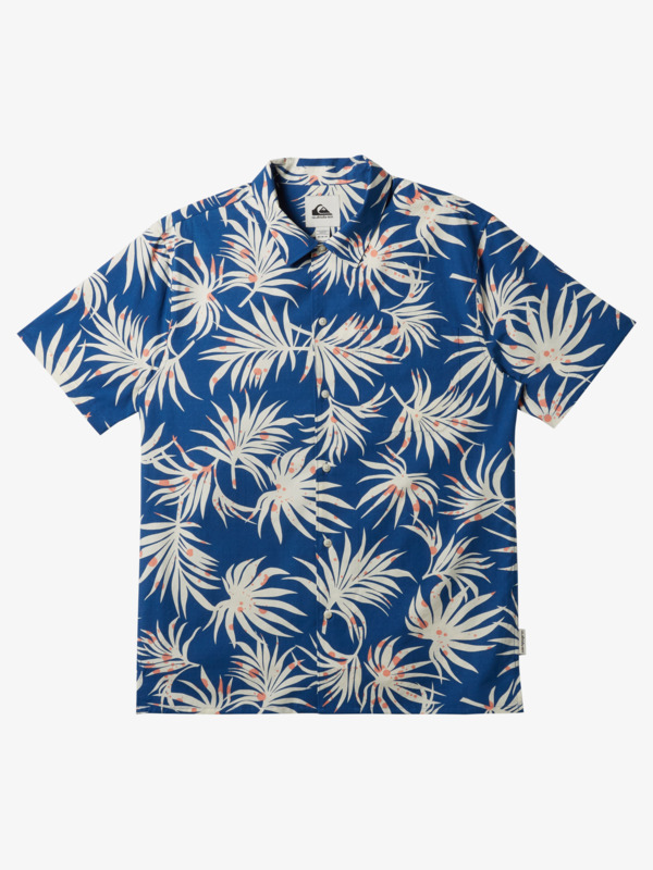 Mens Beach Club Casual Short Sleeve Shirt | Quiksilver