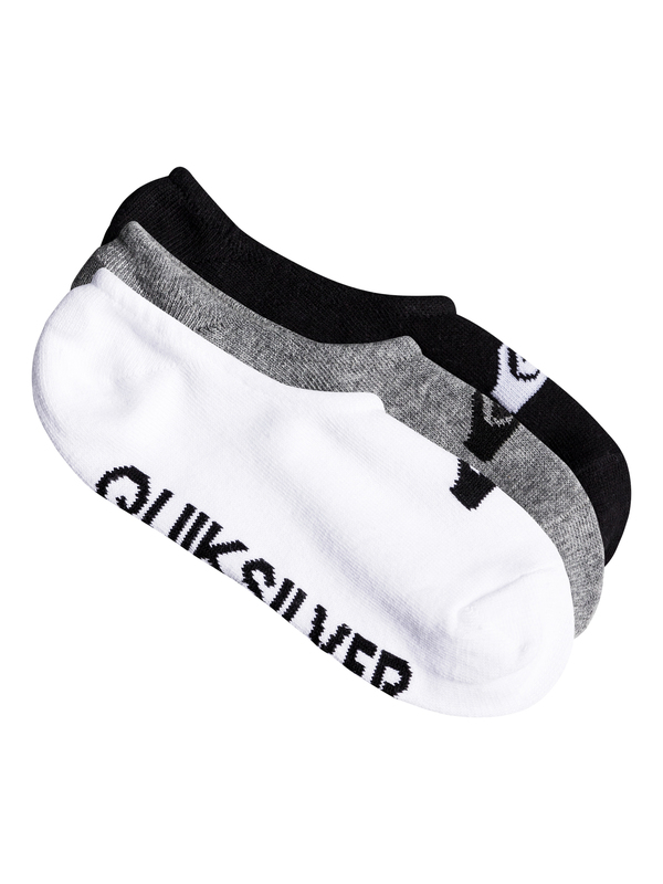 quiksilver, Детские короткие носки Quiksilver (3 пары), ASSORTED (ast) 0 Детские короткие носки Quiksilver (3 пары) Разноцветный EQBAA03055 Quiksilver