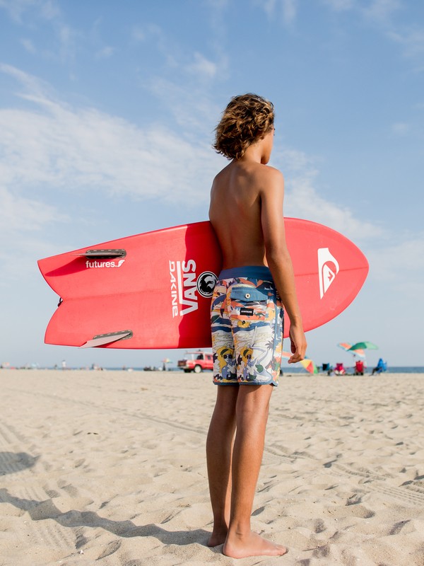 quiksilver, Highline Feelin Fine 15" - Boardshorts para Chicos 8-16, STELLAR (bnt6) 0 Highline Feelin Fine 15" - Boardshorts para Chicos 8-16 Azul EQBBS03352 Quiksilver