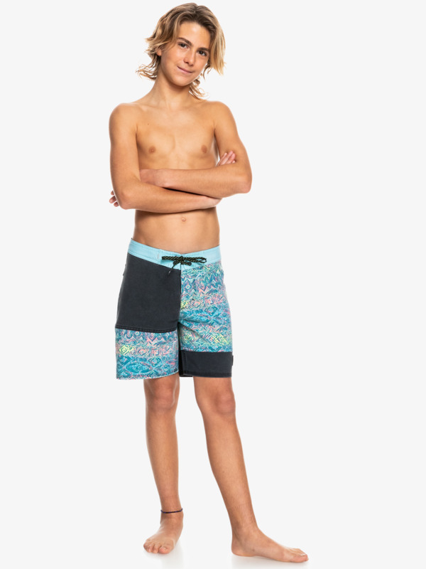 Surfsilk Juxtaposed 15" - Boardshorts for Boys 8-16  EQBBS03608