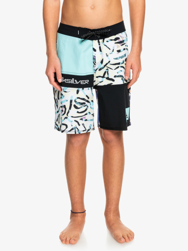 Surfsilk Mixed Up 17" - Board Shorts for Boys 8-16  EQBBS03627