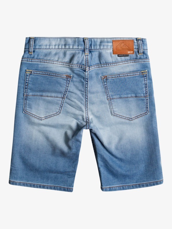 Modern Flave Saltwater - Denim Shorts for Boys 8-16 | Quiksilver