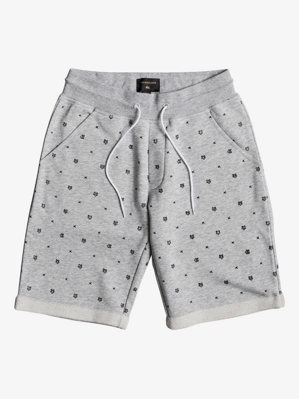 quiksilver, Спортивные шорты Masento, LIGHT GREY HEATHER (sjsh) 0 Спортивные шорты Masento Серый EQBFB03062 Quiksilver