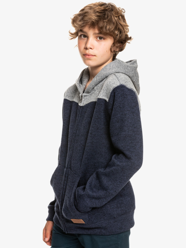 Keller Block - Zip-Up Hoodie for Boys  EQBFT03711