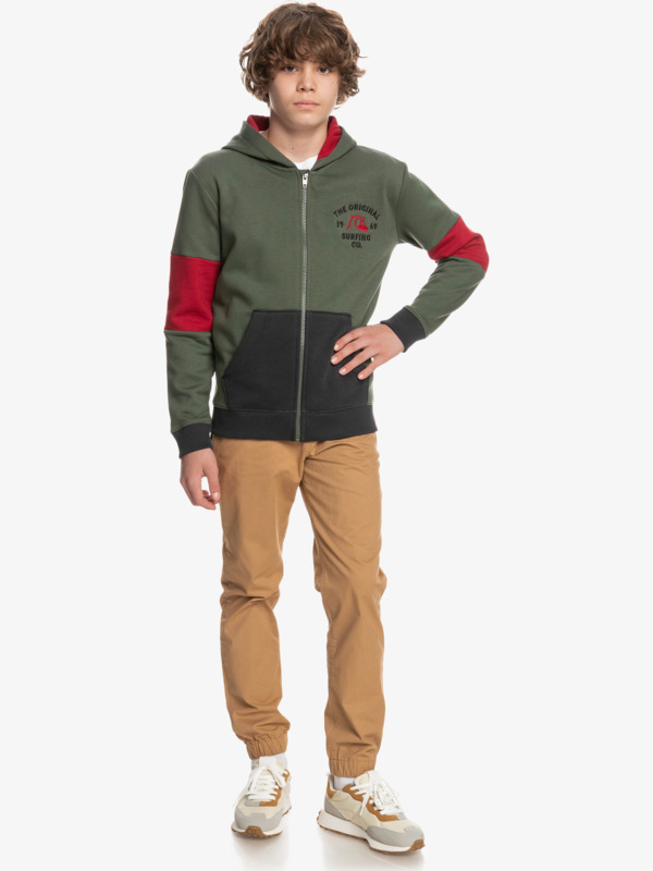 School Time 2022 - Zip Up Hoodie for Boys EQBFT03787