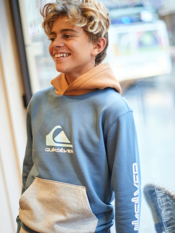 Omni Logo Block - Hoodie for Boys 8-16  EQBFT03796