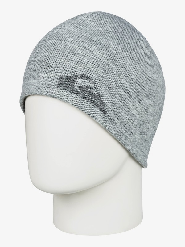 quiksilver, M&W - Bonnet pour Garçon 8-16 ans, LIGHT GREY HEATHER (sgrh) 0 M&W - Bonnet pour Garçon 8-16 ans Gris EQBHA03045 Quiksilver
