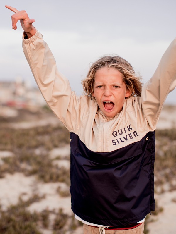 quiksilver, Feed Back Is Back - Anorak déperlant à enfiler pour garçon 8-16 ans, WARM SAND (tgs0) 0 Feed Back Is Back - Anorak déperlant à enfiler pour garçon 8-16 ans Beige EQBJK03169 Quiksilver