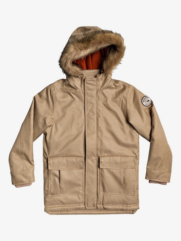 quiksilver, Bicheno Bloom - Parka à capuche pour Garçon 8-16 ans, PLAGE (ckk0) 0 Bicheno Bloom - Parka à capuche pour Garçon 8-16 ans Marron EQBJK03178 Quiksilver