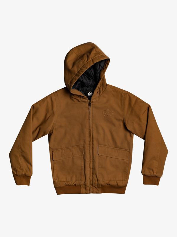 Just Cool - Hooded Canvas Jacket for Boys 8-16  EQBJK03215