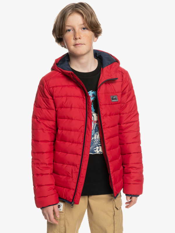 Scaly - Hooded Puffer Jacket for Boys  EQBJK03232
