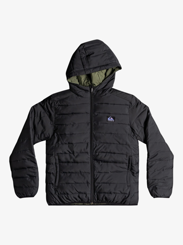 Scaly Rev - Reversible Hooded Puffer Jacket for Boys  EQBJK03260
