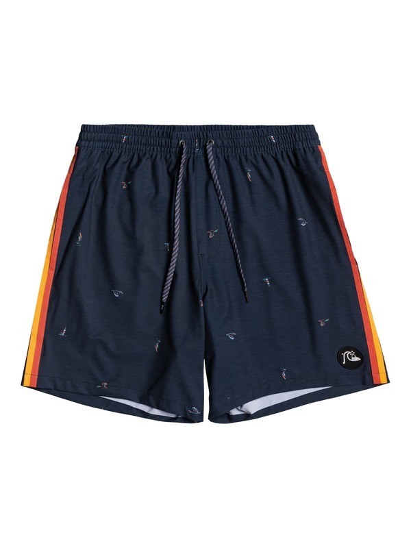 Yacht Rock 14" - Swim Shorts for Boys 8-16 EQBJV03343