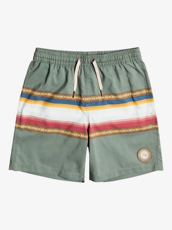 Sun Faded 15" - Recycled Swim Shorts for Boys 8-16  EQBJV03362