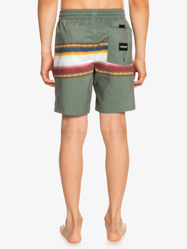 Sun Faded 15" - Recycled Swim Shorts for Boys 8-16  EQBJV03362