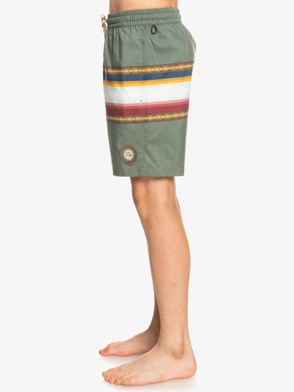 Sun Faded 15" - Recycled Swim Shorts for Boys 8-16  EQBJV03362