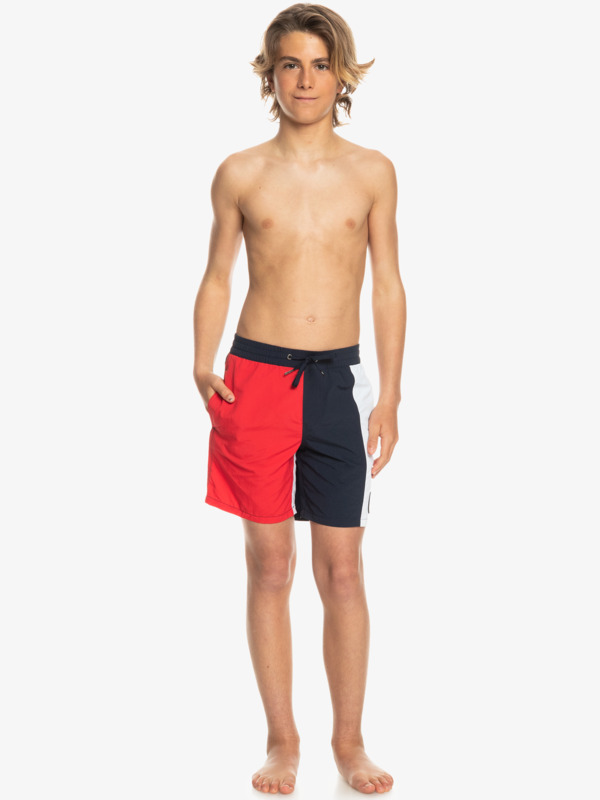 Acid Wash 15" - Swim Shorts for Boys 8-16  EQBJV03416
