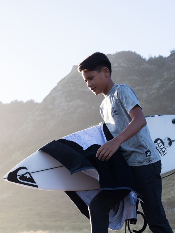 quiksilver, Lennox Head - T-Shirt for Boys 8-16, BLACK (kvj0) 0 Lennox Head - T-Shirt for Boys 8-16 Black EQBKT03227 Quiksilver