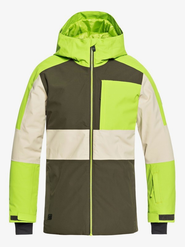 quiksilver, Sycamore - Snow Jacket for Boys 8-16, GRAPE LEAF (cre0) 0 Sycamore - Snow Jacket for Boys 8-16 Brown EQBTJ03075 Quiksilver