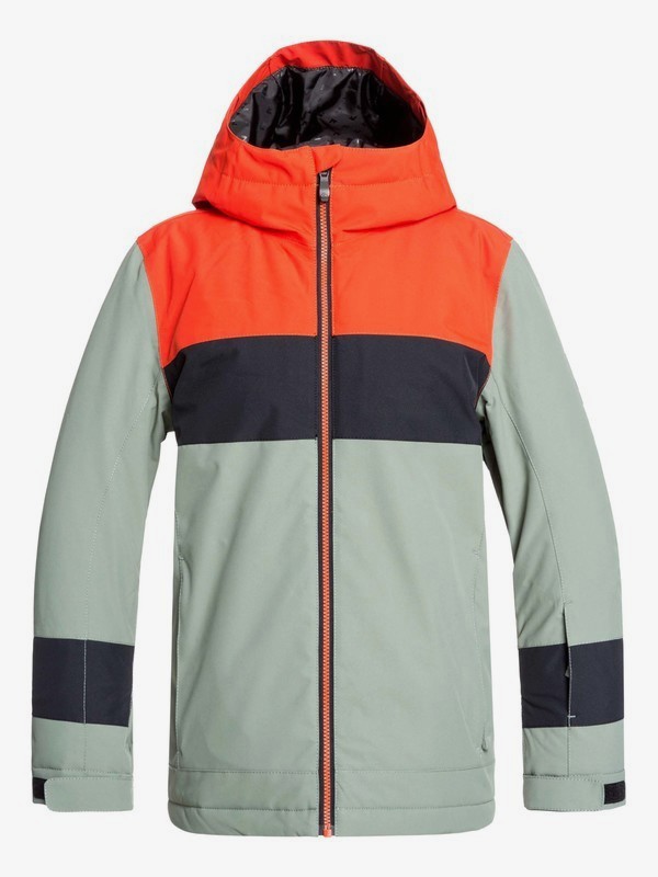 quiksilver, Sycamore - Snow Jacket for Boys 8-16, AGAVE GREEN (gzc0) 0 Sycamore - Snow Jacket for Boys 8-16 Green EQBTJ03102 Quiksilver