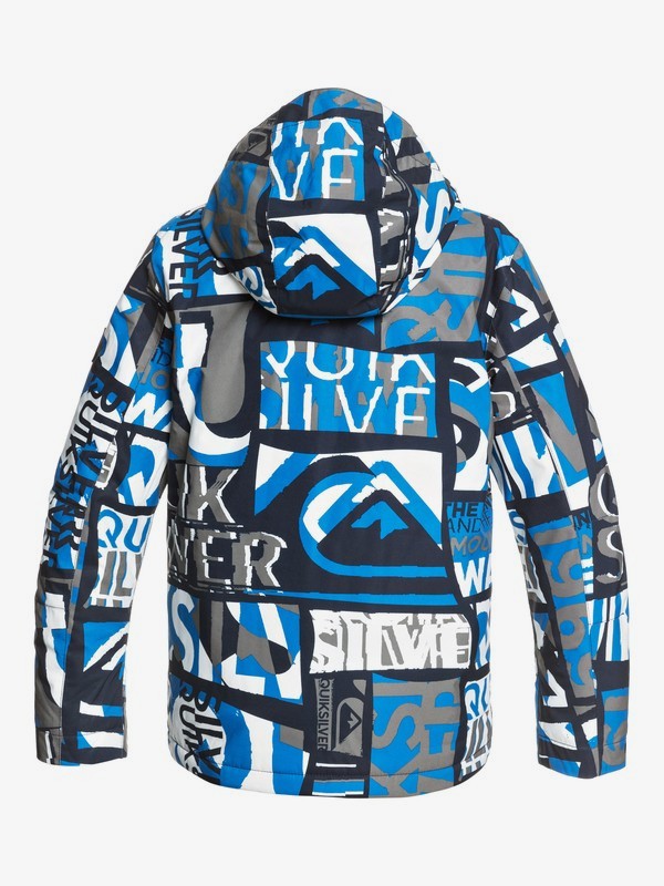 Mission Printed 2022 - Snow Jacket for Boys 8-16  EQBTJ03120