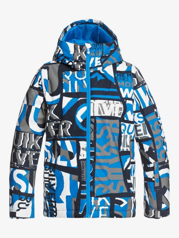 Mission Printed 2022 - Snow Jacket for Boys 8-16  EQBTJ03120