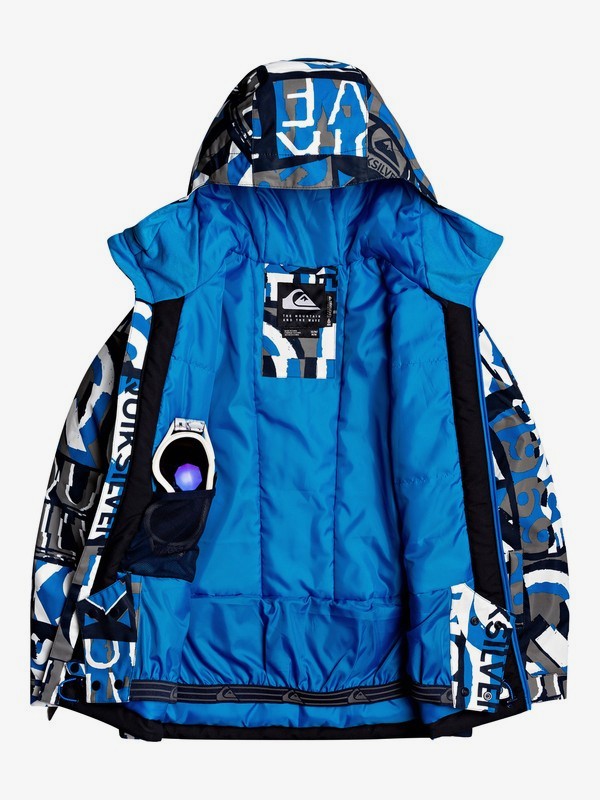 Mission Printed 2022 - Snow Jacket for Boys 8-16  EQBTJ03120