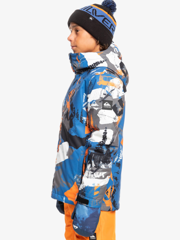 Mission Printed - Technical Snow Jacket for Boys  EQBTJ03164