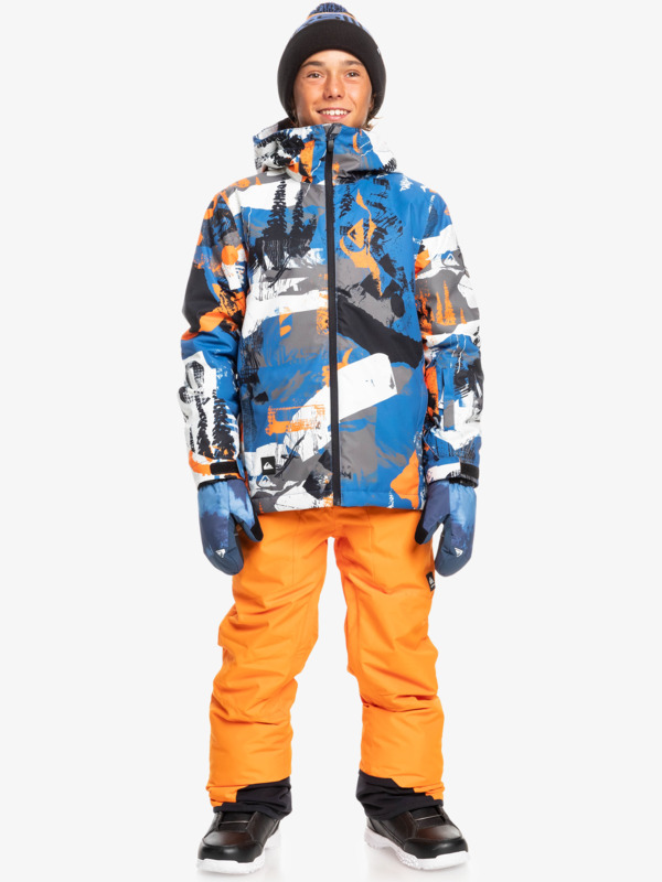 Mission Printed - Technical Snow Jacket for Boys  EQBTJ03164