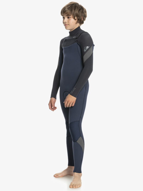 4/3mm Syncro Chest Zip Wetsuit for Boys 816 3613375421942 Quiksilver