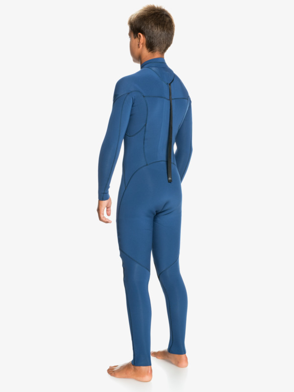 4/3mm Everyday Sessions - Back Zip Wetsuit for Boys  EQBW103070