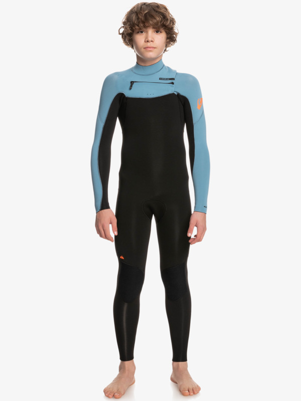 4/3mm Everyday Sessions - Chest Zip Wetsuit for Boys  EQBW103094