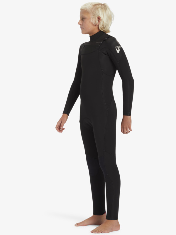 4/3mm Everyday Sessions - Chest Zip Wetsuit for Boys  EQBW103094
