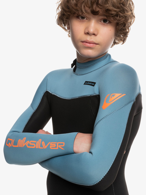 3/2mm Everyday Sessions - Back Zip Wetsuit for Boys 8-16  EQBW103098
