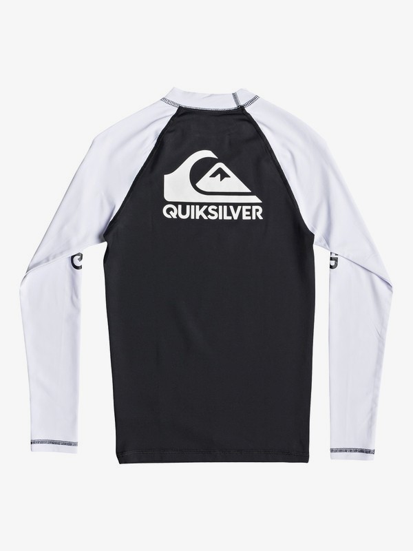 On Tour - Long Sleeve UPF 50 Rash Vest for Boys 8-16  EQBWR03078