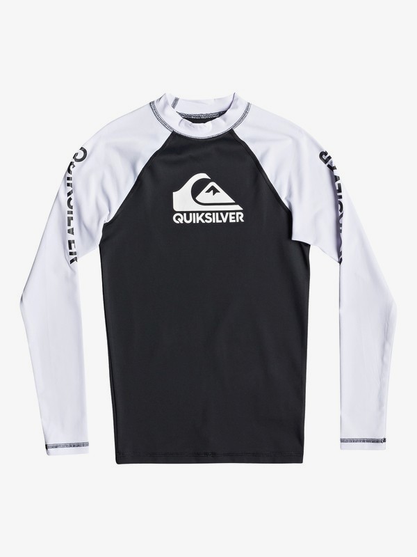 On Tour - Long Sleeve UPF 50 Rash Vest for Boys 8-16  EQBWR03078