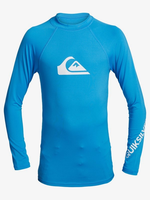 All Time - Long Sleeve UPF 50 Rash Vest for Boys 8-16  EQBWR03128