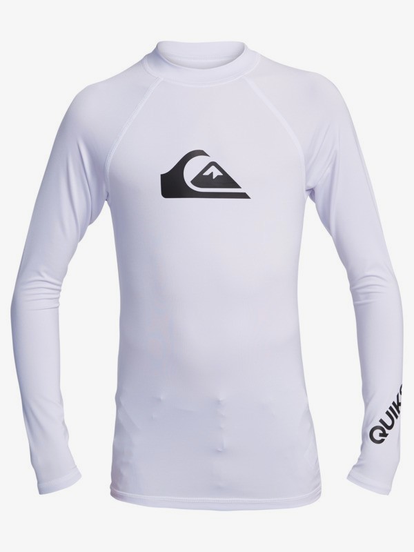 All Time - Long Sleeve UPF 50 Rash Vest for Boys 8-16  EQBWR03128