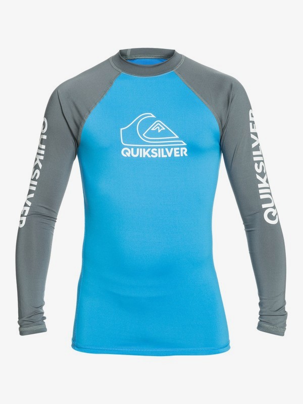 On Tour Long Sleeve UPF 50 Rash Vest EQBWR03130 Quiksilver